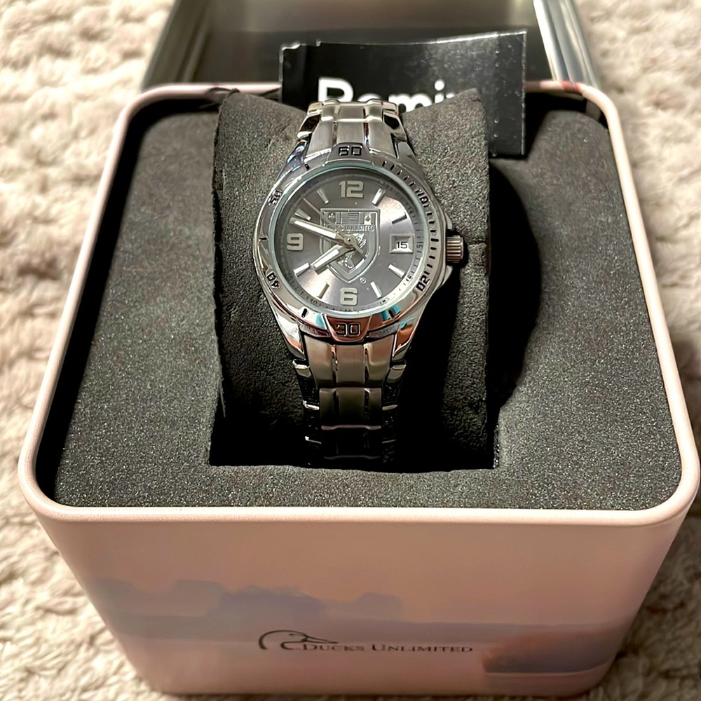 Womens Ducks Unlimited Remix silver Watch